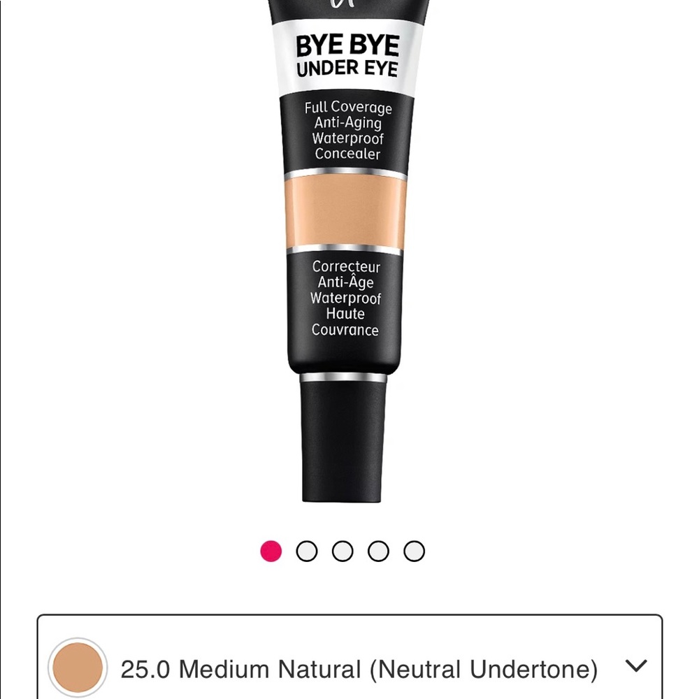 It bye bye under eye water proof concealer .